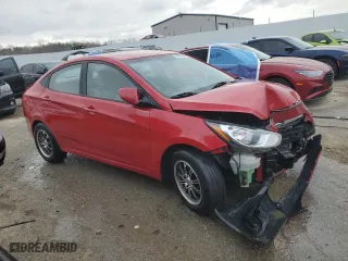 2013 Hyundai Accent GLS with VIN KMHCT4AE6DU463289, listed as a Copart auction lot 49876525 with 136,662 mi miles and Non Repairable. Bid and sale history available at carsss.com. Image 4.