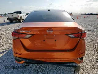 2024 Nissan Sentra SR with VIN 3N1AB8DV5RY380137, listed as a Copart auction lot 59745995 with 8,444 mi miles and Salvage title. Bid and sale history available at DreamBid. Image 6.