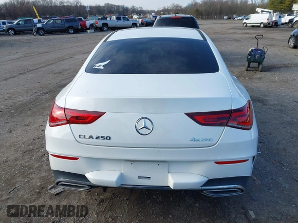 2022 Mercedes-Benz CLA 250 with VIN W1K5J4HB2NN317049, listed as a IAAI auction lot 41056166 with 8,843 mi miles and . Bid and sale history available at DreamBid. Image 16.
