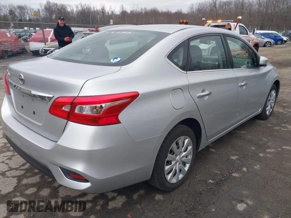 2016 Nissan Sentra S with VIN 3N1AB7AP3GY306129, listed as a IAAI auction lot 41740492 with 139,834 mi miles and . Bid and sale history available at DreamBid. Image 4.