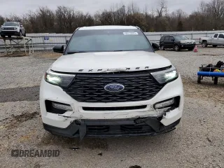 2022 Ford Explorer ST-Line with VIN 1FMSK8KH2NGA28901, listed as a Copart auction lot 48319385 with 51,394 mi miles and Clean title. Bid and sale history available at DreamBid. Image 5.