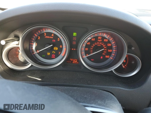 2011 Mazda 6 i Grand Touring with VIN 1YVHZ8CHXB5M08546, listed as a Copart auction lot 41503085 with 70,324 mi miles and Clean Title. Bid and sale history available at DreamBid. Image 9.