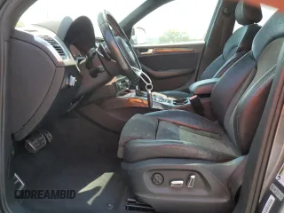 2014 Audi SQ5 Prestige with VIN WA1VGAFPXEA097666, listed as a Copart auction lot 62520445 with 89,596 mi miles and Salvage title. Bid and sale history available at DreamBid. Image 7.