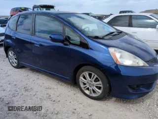 2009 Honda Fit Sport with VIN JHMGE88479S041893, listed as a Copart auction lot 50742275 with 93,206 mi miles and Salvage Title. Bid and sale history available at carsss.com. Image 4.