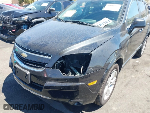 2014 Chevrolet Captiva Sport LT with VIN 3GNAL3EK1ES590157, listed as a IAAI auction lot 42018777 with 125,837 mi miles. Bid and sale history available at carsss.com. Image 2.