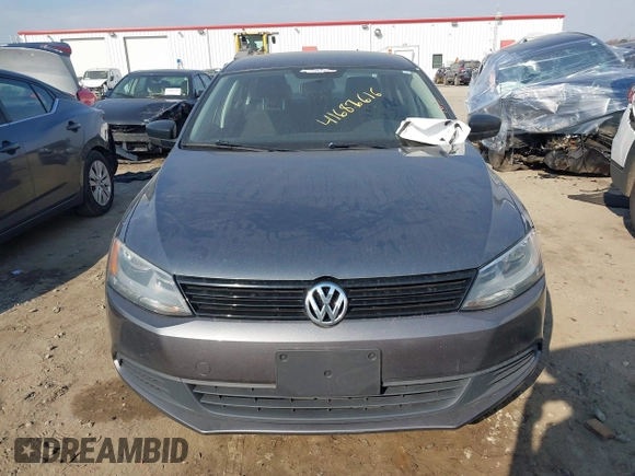 2013 Volkswagen Jetta Sedan S with VIN 3VW2K7AJ2DM318141, listed as a IAAI auction lot 41686616 with 134,294 mi miles. Bid and sale history available at carsss.com. Image 12.