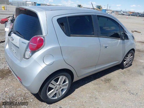 2014 Chevrolet Spark LT with VIN KL8CD6S91EC551097, listed as a IAAI auction lot 41975175 with 98,996 mi miles. Bid and sale history available at carsss.com. Image 4.