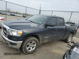 2019 Ram 1500 Tradesman z VIN 1C6SRFCT4KN662300, wystawiony jako Copart lot #52959345 z przebiegiem 133 477 mil mil oraz Szkoda całkowita • Salvage title. Historia ofert i sprzedaży dostępna na DreamBid. Obrazek 1.