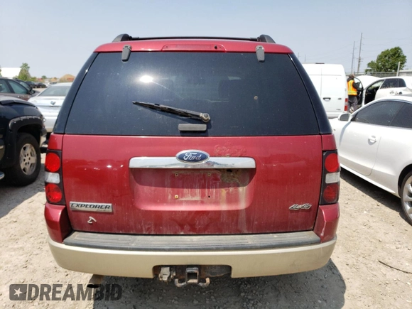 2007 Ford Explorer Eddie Bauer z VIN 1FMEU74847UA37313, wystawiony jako Copart lot #58141155 z przebiegiem 184 975 mil mil oraz Czysty tytuł • Clean title. Historia ofert i sprzedaży dostępna na DreamBid. Obrazek 6.