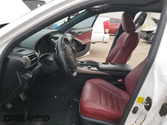 2015 Lexus IS 250 with VIN JTHBF1D21F5056421, listed as a Copart auction lot 49186445 with 135,572 mi miles and Salvage title. Bid and sale history available at DreamBid. Image 14.