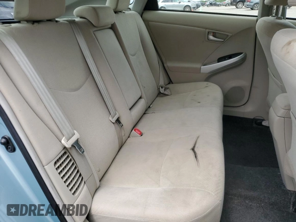 2015 Toyota Prius Four z VIN JTDKN3DU6F1870850, wystawiony jako Copart lot #59123565 z przebiegiem 215 537 mil mil oraz Szkoda całkowita • Salvage title. Historia ofert i sprzedaży dostępna na DreamBid. Obrazek 10.