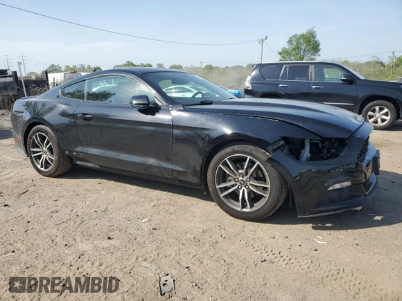 2017 Ford Mustang EcoBoost with VIN 1FA6P8TH0H5262661, listed as a Copart auction lot 54662665 with 107,258 mi miles and Salvage Title. Bid and sale history available at DreamBid. Image 4.