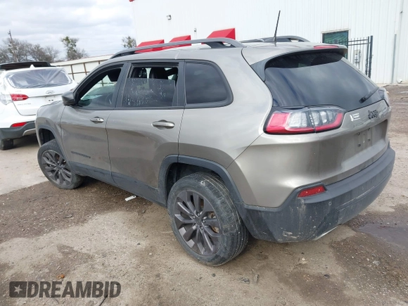 2021 Jeep Cherokee Latitude Lux with VIN 1C4PJLMX3MD203967, listed as a IAAI auction lot 41302373 with 54,110 mi miles. Bid and sale history available at carsss.com. Image 3.