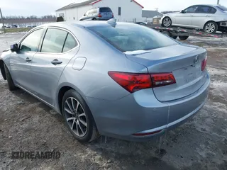 2016 Acura TLX V6 Advance with VIN 19UUB3F77GA002996, listed as a IAAI auction lot 41306941 with 12 mi miles. Bid and sale history available at carsss.com. Image 3.