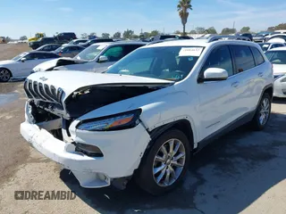 2016 Jeep Cherokee High Altitude with VIN 1C4PJLDB1GW264358, listed as a IAAI auction lot 41884632 with 87,250 mi miles. Bid and sale history available at carsss.com. Image 17.