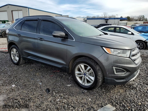 2016 Ford Edge SEL with VIN 2FMPK3J92GBC35947, listed as a Copart auction lot 87930005 with 107,879 mi miles and Salvage Title. Bid and sale history available at carsss.com. Image 4.