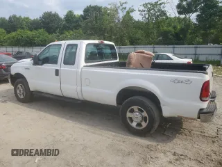 2005 Ford F-250 XL with VIN 1FTSX21595EA44275, listed as a Copart auction lot 57294604 with 253,438 mi miles and Clean title. Bid and sale history available at DreamBid. Image 2.