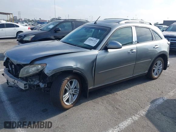 2007 Infiniti FX with VIN JNRAS08W67X200681, listed as a IAAI auction lot 42081723 with 141,732 mi miles and . Bid and sale history available at DreamBid. Image 2.