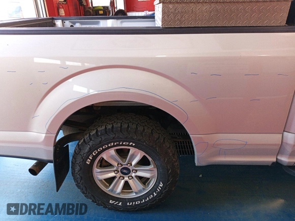 2018 Ford F-150 XL with VIN 1FTFW1E56JKE97337, listed as a IAAI auction lot 42854268 with 120,281 mi miles and . Bid and sale history available at DreamBid. Image 9.