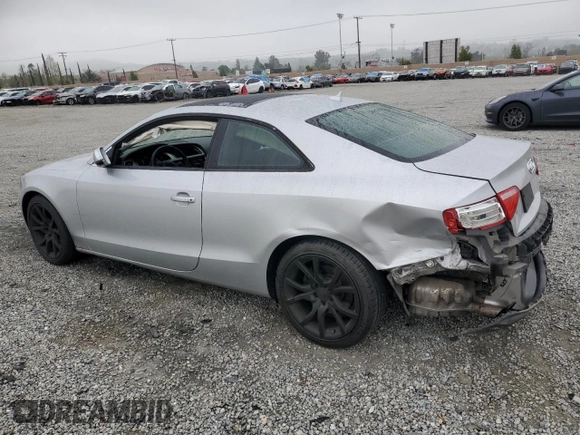 2012 Audi A5 2.0T Premium with VIN WAUCFAFR7CA041308, listed as a Copart auction lot 50426155 with 114,327 mi miles and Salvage Title. Bid and sale history available at carsss.com. Image 2.