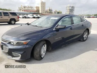 2016 Chevrolet Malibu LS with VIN 1G1ZB5ST5GF193090, listed as a Copart auction lot 51473815 with 67,227 mi miles and Salvage Title. Bid and sale history available at DreamBid. Image 1.