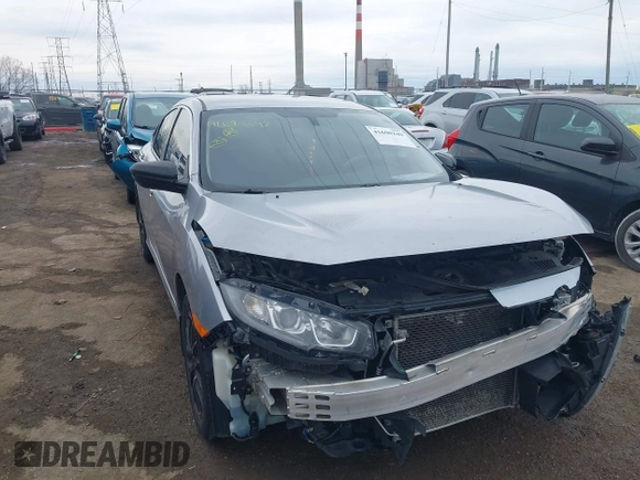 2016 Honda Civic Sedan LX with VIN 19XFC2F58GE012446, listed as a IAAI auction lot 41690249 with 184,816 mi miles. Bid and sale history available at carsss.com. Image 1.
