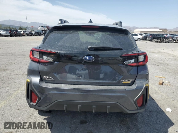2024 Subaru Crosstrek Special Sports with VIN 4S4GUHF63R3706304, listed as a Copart auction lot 62371595 with 11,746 mi miles and Salvage title. Bid and sale history available at DreamBid. Image 6.