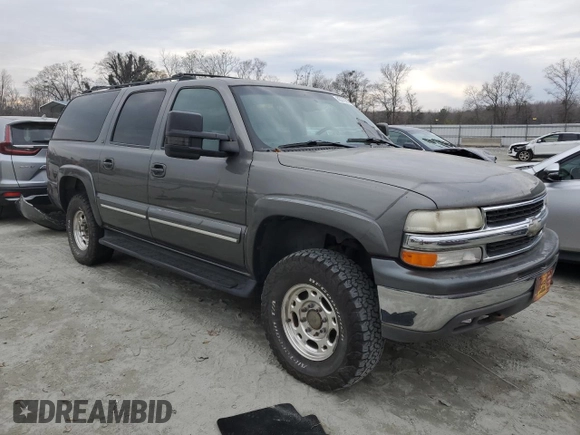 2001 Chevrolet Suburban LT with VIN 3GNGK26U31G141020, listed as a Copart auction lot 86370664 with 186,896 mi miles and Salvage Title. Bid and sale history available at carsss.com. Image 4.