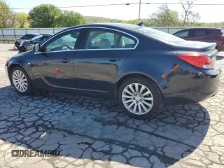 2011 Buick Regal CXL RL4 with VIN W04GS5EC7B1013411, listed as a Copart auction lot 52740735 with 223,154 mi miles and Salvage Title. Bid and sale history available at carsss.com. Image 2.