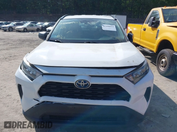 2019 Toyota RAV4 Hybrid LE with VIN 2T3LWRFV0KW024848, listed as a IAAI auction lot 42490933 with 48,384 mi miles and . Bid and sale history available at DreamBid. Image 12.