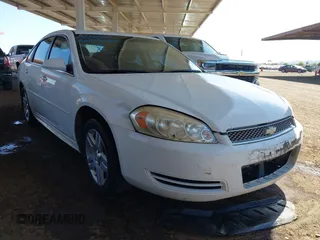2012 Chevrolet Impala LT Fleet with VIN 2G1WG5E32C1102827, listed as a IAAI auction lot 42015121 with 214,401 mi miles and . Bid and sale history available at DreamBid. Image 1.