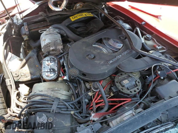 1982 Chevrolet Corvette z VIN 1G1AY8784C5122853, wystawiony jako Copart lot #58346605 z przebiegiem 69 994 mil mil oraz Szkoda całkowita • Salvage title. Historia ofert i sprzedaży dostępna na DreamBid. Obrazek 11.