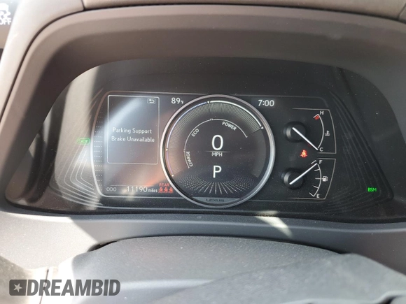 2024 Lexus UX 250h Premium z VIN JTHP6JBH2R2191619, wystawiony jako Copart lot #65536244 z przebiegiem 11 190 mil mil oraz Szkoda całkowita • Salvage title. Historia ofert i sprzedaży dostępna na DreamBid. Obrazek 9.