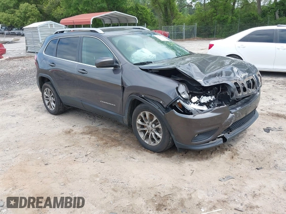 2019 Jeep Cherokee Latitude Plus with VIN 1C4PJLLBXKD305219, listed as a IAAI auction lot 42150283 with 89,000 mi miles and . Bid and sale history available at DreamBid. Image 1.