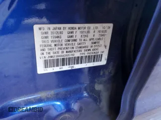 2010 Honda Fit Sport с VIN JHMGE8H4XAC005789, выставлен на аукционе Copart как лот 54478015 с пробегом 181 106 миль миль и Списание • Salvage title. История ставок и продаж доступна на DreamBid. Изображение 12.