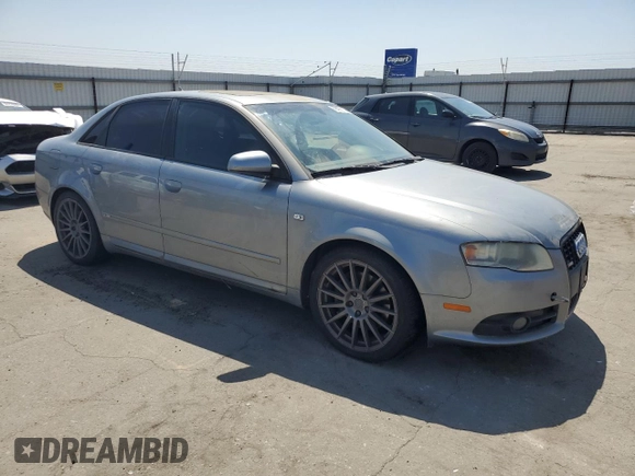 2007 Audi A4 2.0T with VIN WAUBF78E47A040664, listed as a Copart auction lot 69429114 with 123,204 mi miles and Salvage Title. Bid and sale history available at carsss.com. Image 4.