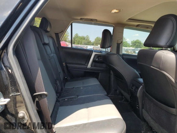 2017 Toyota 4Runner SR5 with VIN JTEZU5JR7H5161686, listed as a Copart auction lot 62565725 with 68,043 mi miles and Salvage title. Bid and sale history available at DreamBid. Image 10.