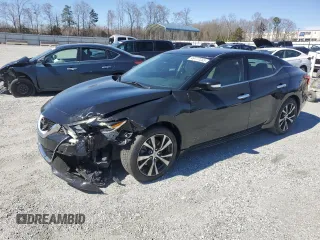 2016 Nissan Maxima S with VIN 1N4AA6AP4GC400769, listed as a Copart auction lot 49777255 with 91,693 mi miles and Salvage Title. Bid and sale history available at DreamBid. Image 1.