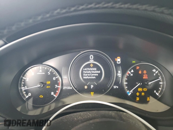 2024 Mazda 3 S Carbon Edition с VIN JM1BPBLM5R1701011, выставлен на аукционе Copart как лот 47946365 с пробегом 27 132 миль миль и Списание • Salvage title. История ставок и продаж доступна на DreamBid. Изображение 9.