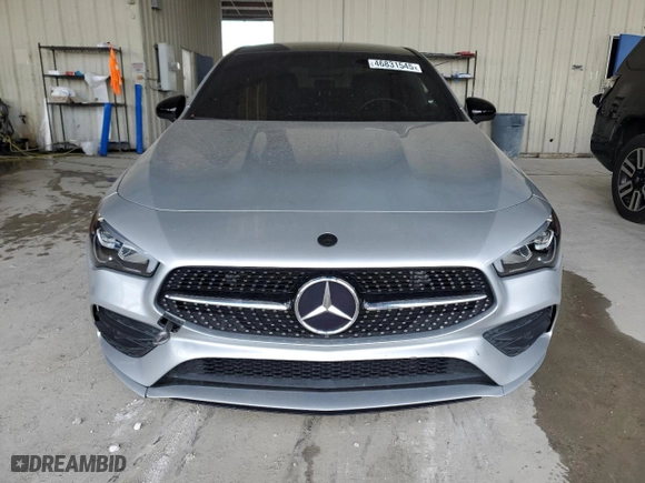 2021 Mercedes-Benz CLA with VIN W1K5J4GB7MN168444, listed as a Copart auction lot 46831545 with 44,939 mi miles and Non Repairable. Bid and sale history available at carsss.com. Image 5.