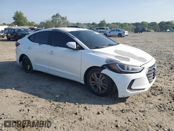 2018 Hyundai Elantra SEL with VIN 5NPD84LF1JH273177, listed as a Copart auction lot 55187265 with 174,107 mi miles and Clean Title. Bid and sale history available at DreamBid. Image 4.