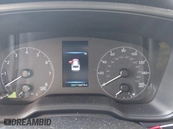 2023 Toyota Corolla Cross Hybrid S with VIN 7MUFBABG3PV001144, listed as a IAAI auction lot 42442124 with 116,674 mi miles and . Bid and sale history available at DreamBid. Image 7.