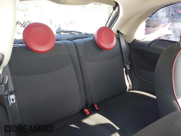 2017 FIAT 500 Pop with VIN 3C3CFFKR3HT700124, listed as a IAAI auction lot 42637085 with 67,628 mi miles and . Bid and sale history available at DreamBid. Image 8.