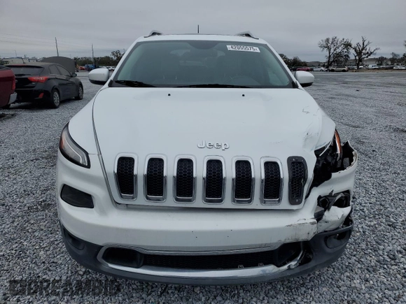 2017 Jeep Cherokee Limited with VIN 1C4PJLDS5HW642781, listed as a Copart auction lot 42055575 with 99,464 mi miles and Salvage Title. Bid and sale history available at carsss.com. Image 5.