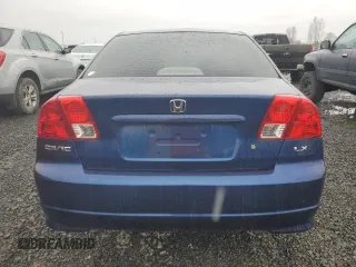 2004 Honda Civic LX with VIN 2HGES15524H590263, listed as a Copart auction lot 49978515 with 0 mi miles and Salvage Title. Bid and sale history available at carsss.com. Image 6.