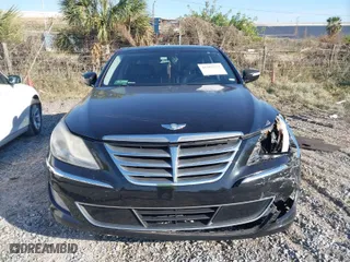 2014 Hyundai Genesis 3.8L with VIN KMHGC4DD6EU263275, listed as a IAAI auction lot 41283771 with 126,469 mi miles. Bid and sale history available at carsss.com. Image 13.