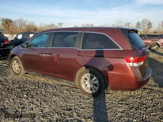 2016 Honda Odyssey SE with VIN 5FNRL5H38GB129450, listed as a Copart auction lot 49069535 with 70,621 mi miles and Salvage Title. Bid and sale history available at carsss.com. Image 2.