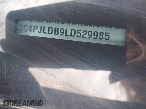 2020 Jeep Cherokee Limited с VIN 1C4PJLDB9LD529985, выставлен на аукционе IAAI как лот 42074723 с пробегом 93 765 миль миль и . История ставок и продаж доступна на DreamBid. Изображение 9.