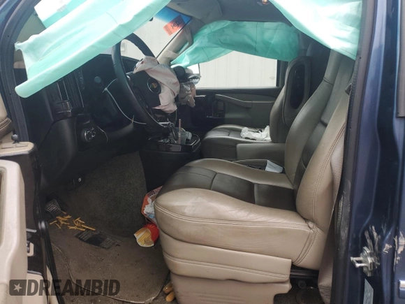 2018 Chevrolet Express Cargo Van with VIN 1GCWGAFG5J1167028, listed as a Copart auction lot 52160735 with 98,945 mi miles and Salvage Title. Bid and sale history available at carsss.com. Image 7.