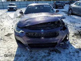 2022 BMW 2 Series 230i with VIN 3MW23CM00N8C66480, listed as a Copart auction lot 86876904 with 25,804 mi miles and Salvage Title. Bid and sale history available at carsss.com. Image 5.